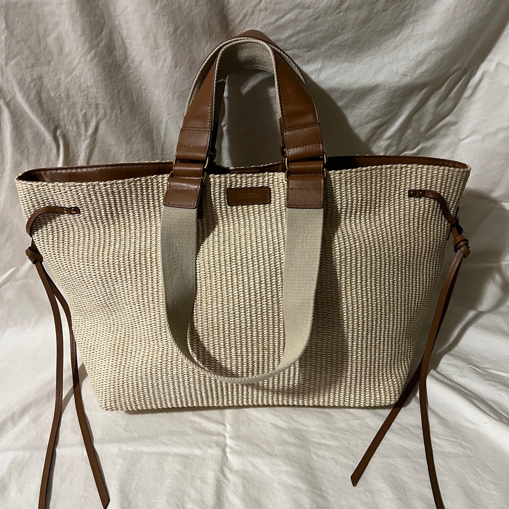 Isabel Marant Wardy Straw Tote NWT